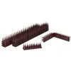Пластиковые отпугивающие полоски для голубей Springos GA0018, 12 шт., коричневые