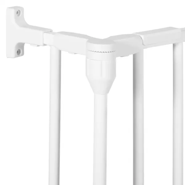 Painekiinnitteinen turvaportti Springos SG0016, 5 paneelia, 318 cm, valkoinen