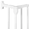 Painekiinnitteinen turvaportti Springos SG0016, 5 paneelia, 318 cm, valkoinen