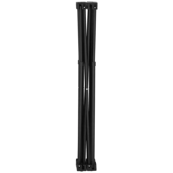 Foldable camping table Springos CS0113, 52.5x52.5x46 cm, black