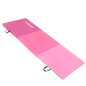 Jumppamatto Springos FA0140, 180 cm, vaaleanpunainen