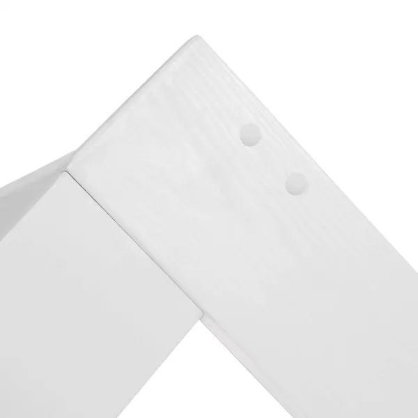 Majakujuline voodi Springos BD01 VALGE, 160x80 cm, puidust lastevoodi