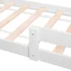 Кровать-домик Springos BD01 WHITE, 160x80 см, деревянная детская кровать