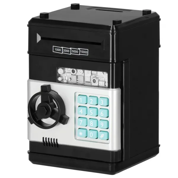 Money Box Safe ATM for Coins for Children Springos KG0024
