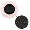 Лежанка для собаки и кошки Springos PA0101, 60 см, плюшевая, грязно-розовая