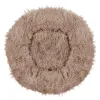 Лежанка для собаки и кошки Springos PA0170, 40 см, плюшевая, светло-коричневая