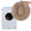 Лежанка для собаки и кошки Springos PA0170, 40 см, плюшевая, светло-коричневая