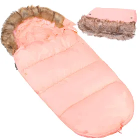 Miegmaišis Springos SB0017, 4-in-1, vežimėliui, rogutėms ir lopšiui, rožinis