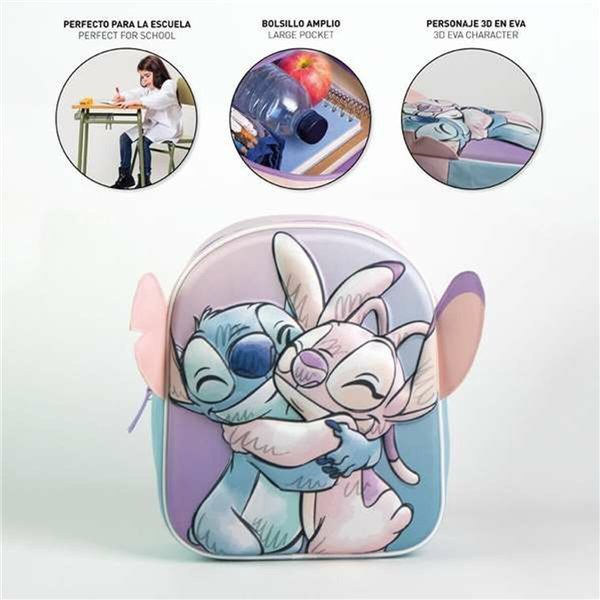 School Bag Stitch Blue