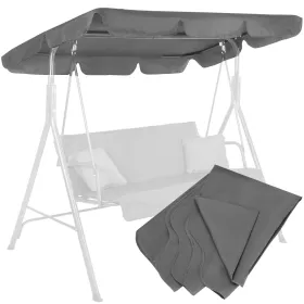 Dārza šūpoles nojume Springos GS0003R 220x115 cm, pelēka