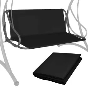 Sėdynės audinys sodo sūpynėms Springos GS0016S 155x100 cm, juodas