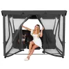 Mosquito net for garden swing Springos GS0026M, height 165 cm, grey