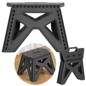 Locāms daudzfunkcionāla taburete Springos HA7485 pelēka, augstums 23 cm