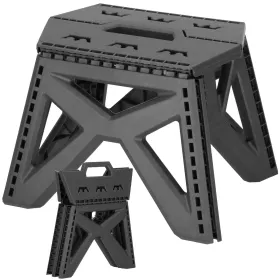 Locāms daudzfunkcionāla taburete Springos HA7485 pelēka, augstums 23 cm