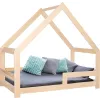 Children's bed with rails Springos BD007 160x80cm