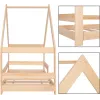 Children's bed with rails Springos BD007 160x80cm