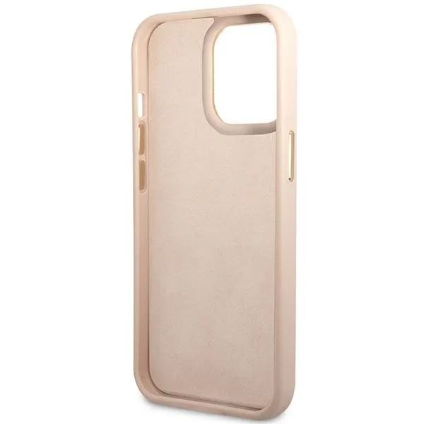 Guess 4G Metal Camera Outline Case - Case for iPhone 14 Pro Max (Pink)
