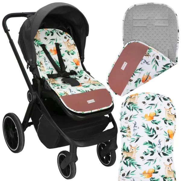 Jalutuskäru sisetükk Springos SB0057 37x78 cm kahepoolne