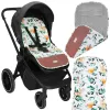 Jalutuskäru sisetükk Springos SB0057 37x78 cm kahepoolne