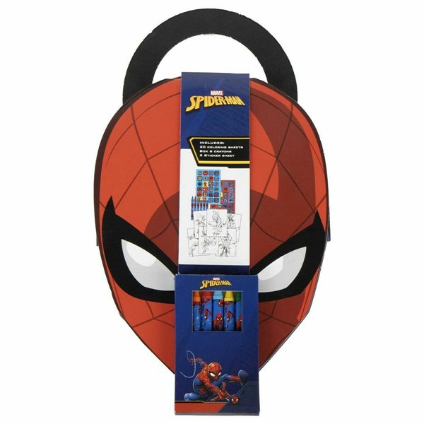 Pictures to colour in Spider-Man