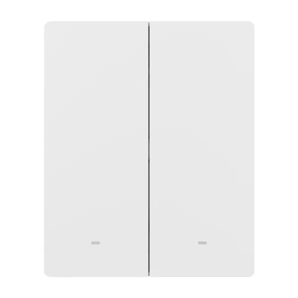 Smart wall switch SONOFF M5-2C-80W Matter (2-channel, to frame)