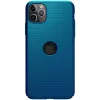 Nillkin Super Frosted Shield - Case for Apple iPhone 11 Pro Max z wyciêciem na logo (Peacock Blue)