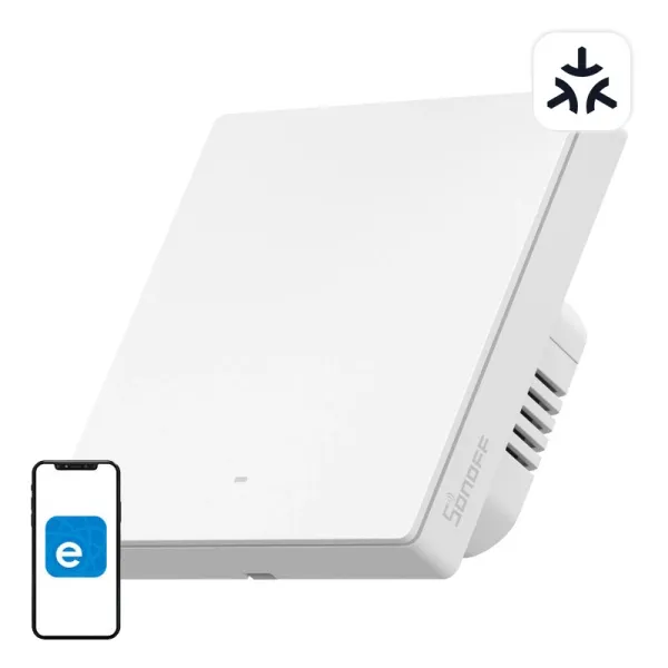 Smart wall switch SONOFF M5-1C-86W Matter (1-channel)