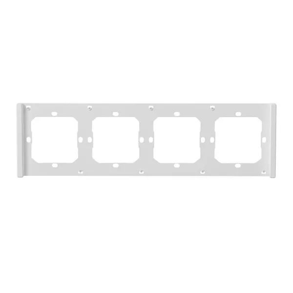 Frame for M5 80 smart wall switch 4-way quadruple SONOFF M5-4C-80-FW (white)