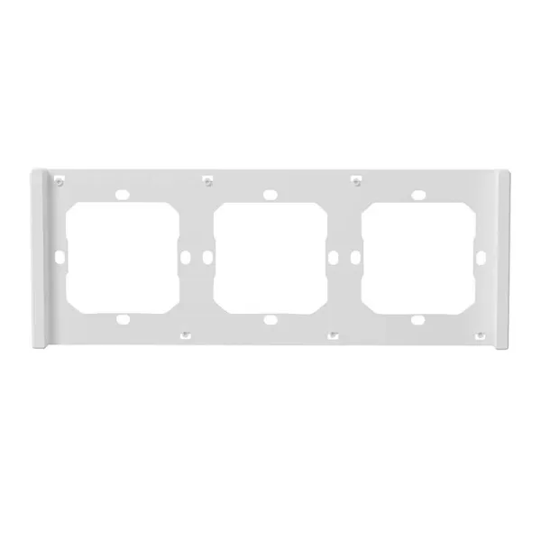 Frame for M5 80 smart wall switch 3-way triple SONOFF M5-3C-80-FW (white)