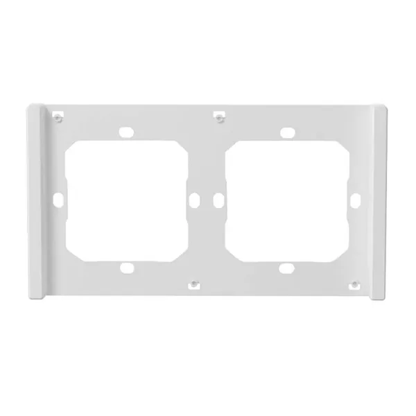 Frame for M5 80 smart wall switch 2-way double SONOFF M5-2C-80-FW (white)