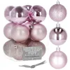 Ziemassvētku eglīšu rotājumu komplekts Springos CA0120 6 CM 12 PCS.