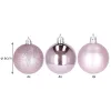 Ziemassvētku eglīšu rotājumu komplekts Springos CA0120 6 CM 12 PCS.