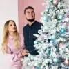 Ziemassvētku eglīšu rotājumu komplekts Springos CA0120 6 CM 12 PCS.