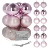 Ziemassvētku eglīšu rotājumu komplekts Springos CA0120 6 CM 12 PCS.