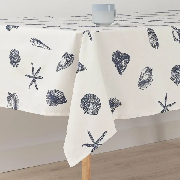 Tablecloth Belum T04 100 x 80 cm Shells