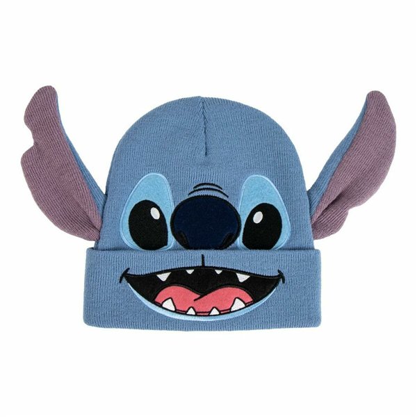 Child Hat Stitch Blue