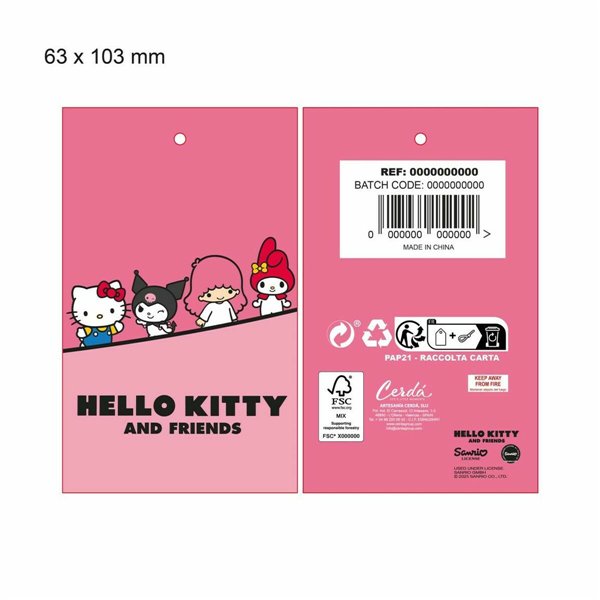 Child Hat Hello Kitty black